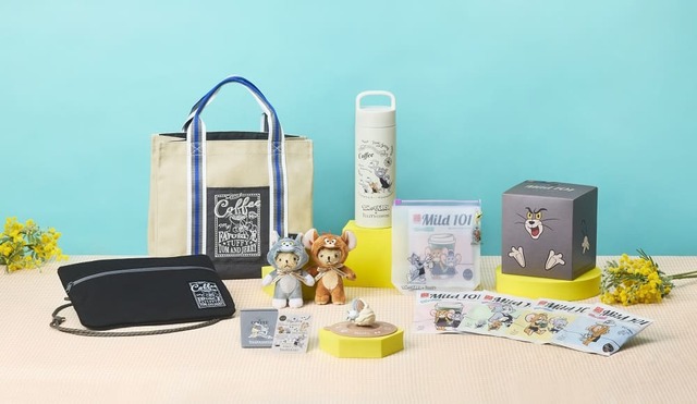 【トムとジェリー×タリーズコーヒー】グッズ・ビーンズは全8種類。オンラインでも購入が可能