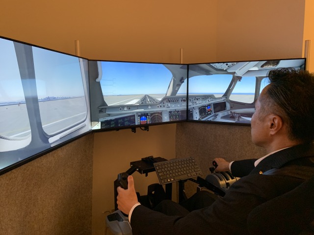 まずはまっすぐ進む練習