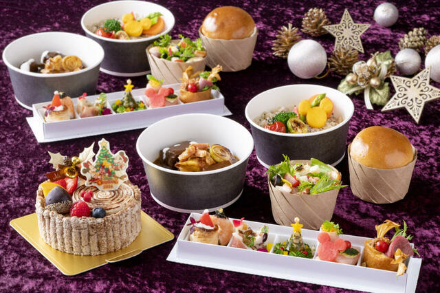 エンパイア・グリル “ディズニー・クリスマス”ディナーセット (宿泊者限定テイクアウト)