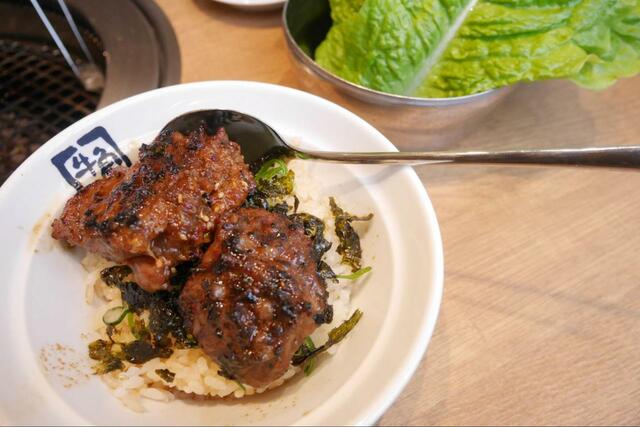 【牛角 カルビ専用ごはん】ごはん派におすすめ