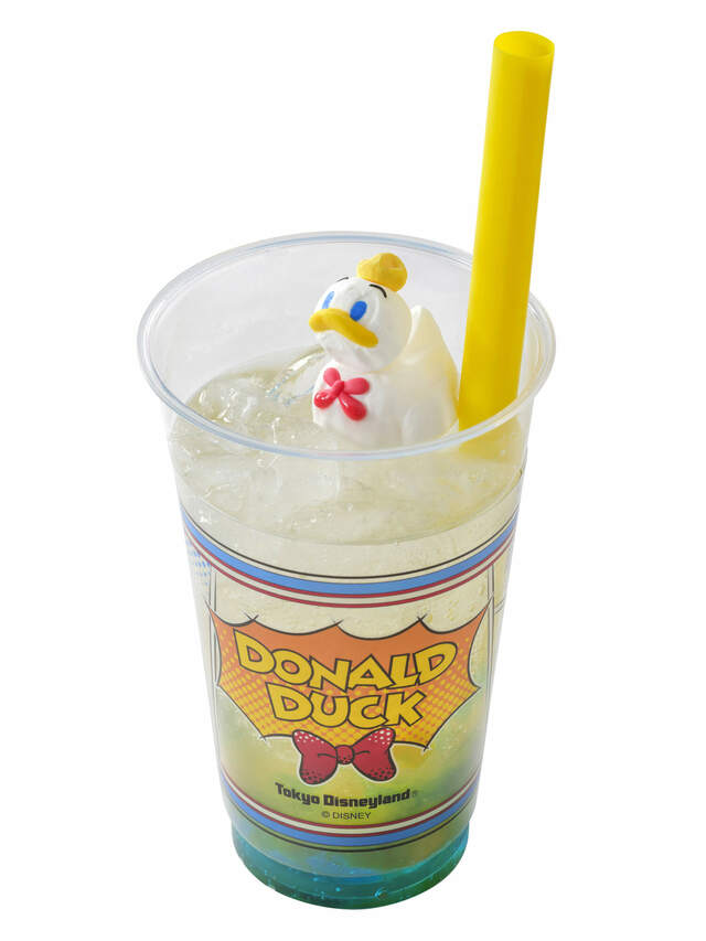 スパークリングドリンク（トロピカルフルーツ） 780円｜販売店舗：ヒューイ・デューイ・ルーイのグッドタイム・カフェ、パン・ギャラクティック・ピザ・ポート｜ 東京ディズニーランド ディズニー・パルパルーザ「ドナルドのクワッキー・ダック！ダック！ダックシティ！」スペシャルグッズスペシャルメニュー