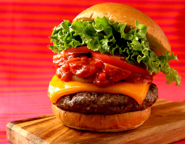 「厚切りチェダースパイシーバーガー」