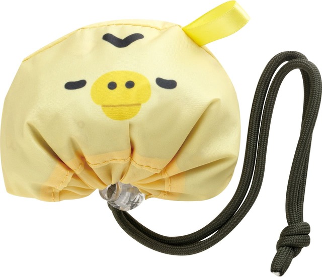 【サンエックス新商品】「エコロン」1,540円／キイロイトリ　収納時