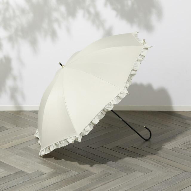 【Francfranc（フランフラン）】遮光クラシックフリル 長傘・遮光クラシックフリル ミニ　長傘：￥3,300／ミニ：￥3,410