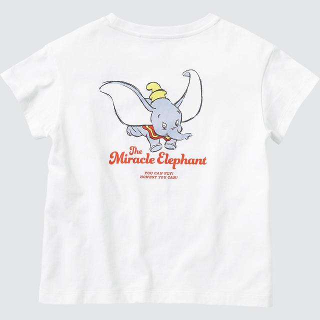 【ユニクロ】GIRLS ディズニー・メモリーズ UT グラフィックTシャツ(半袖) 990円