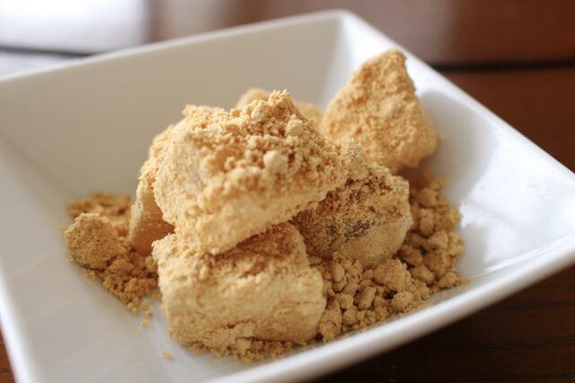 【ロピア　わらび餅 きな粉400g：599円】和菓子好きにはたまりません♪