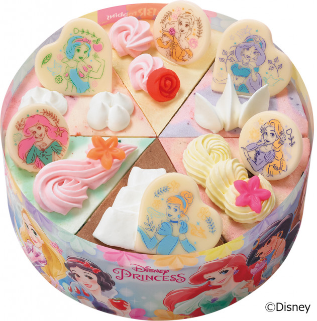 ディズニープリンセスが31アイスケーキに集合! 色んな味が楽しめる新作