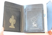 【『SNOOPY YEAR OF THE HORSE MINI WALLET BOOK BROWN』(宝島社)】お財布の内側にもウェスタンデザインが♪