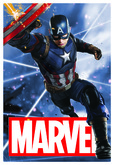 MARVEL 3D ポストカード -004 Captain America 500円