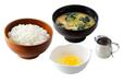 「卵かけご飯」＜¥330＞【びっくりドンキーのモーニングメニュー人気ランキング】