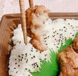 【セブン-イレブン「若鶏のから揚げ弁当 レモンポン酢」】しっとりした唐揚げがおいしい！