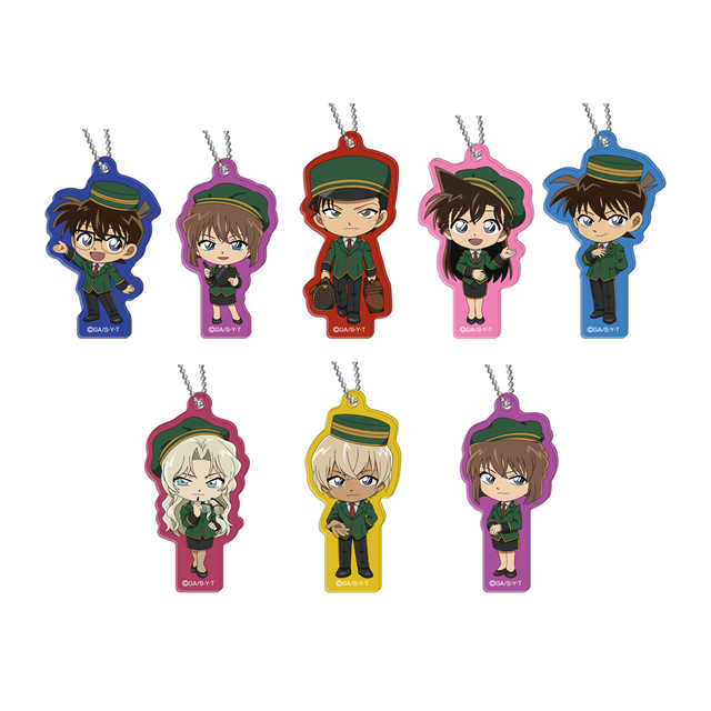 アクリルキーホルダーB（ランダム8種）　　650円（税込715円）｜名探偵コナンカフェ