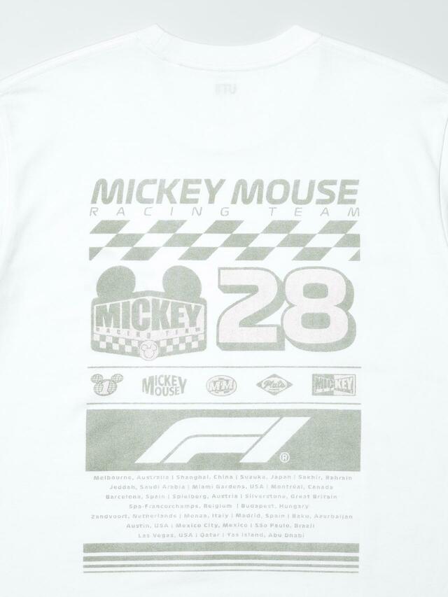 ユニクロ ディズニー×F1 UTグラフィックTシャツ 1,990円