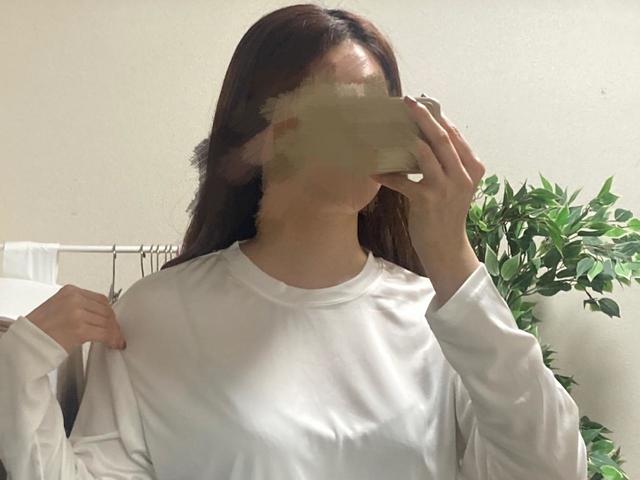 【ワークマン　水陸両用長袖クルーネック】首の詰まり具合も◎