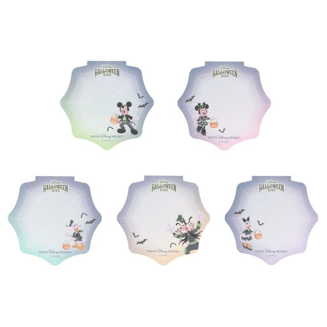 メモセット 1,300円｜東京ディズニーリゾート「ディズニー・ハロウィーン」スペシャルグッズ｜販売店舗：東京ディズニーランド「ディズニー＆カンパニー」、東京ディズニーシー「エンポーリオ」｜発売日：2025年9月16日（火）
