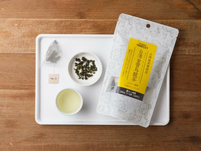 成城石井「お茶と楽しむ台湾グルメフェア」成城石井 台湾金萱烏龍茶 12p　755円