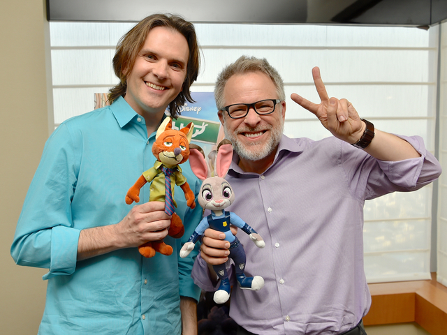 左：バイロン・ハワード監督　右：リッチ・ムーア監督