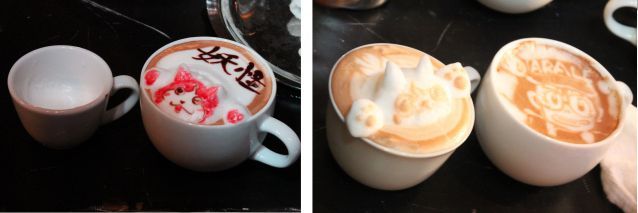 ラテ-1／ジバニャンもラテアートに！