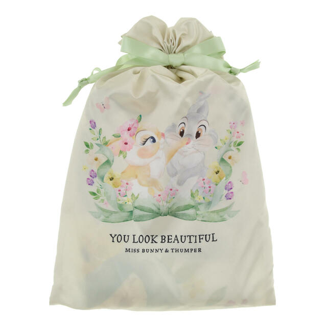 バンビ ブランケット ガーゼ Cool リバーシブル 巾着入り DISNEY SPRING ROMANCE 4,000円