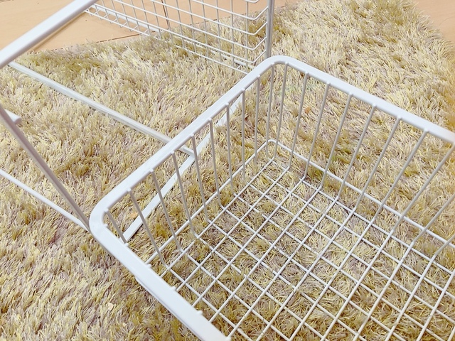 【カインズ 引き出しラック ホワイト】奥行のある引き出し収納も隅々まで有効活用できます！