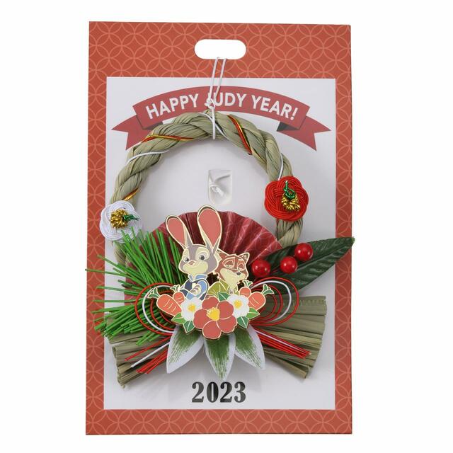 ジュディ・ホップス＆ニック・ワイルド しめ飾り HAPPY JUDY YEAR 2,200円
