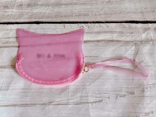 【ゼクシィ6月号】「付録：PAUL＆JOE（ポール＆ジョー）エコバッグ＆ポーチ2点セット」ファスナーには引き手付き