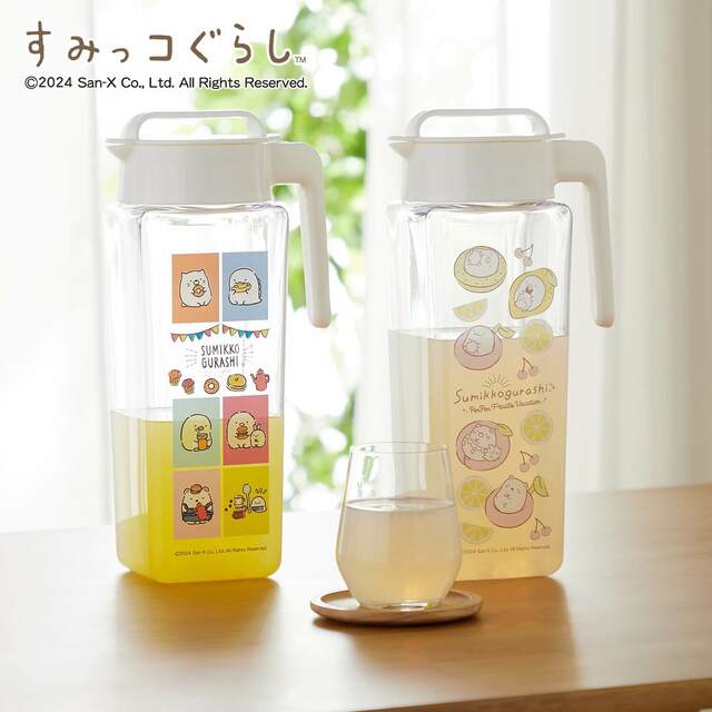 洗いやすい縦横兼用冷水筒「すみっコぐらし」｜￥ 2,790 （税込）