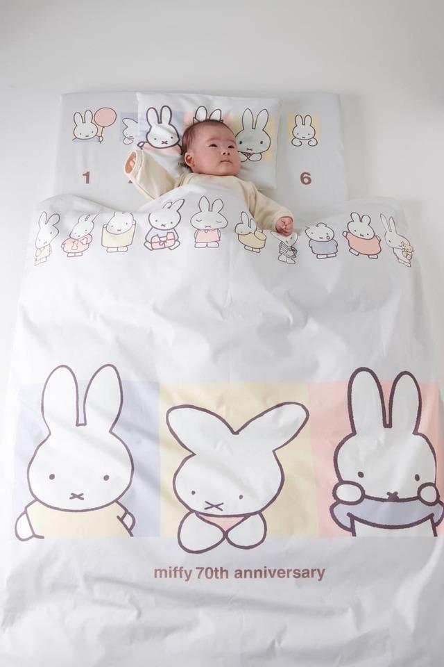 【ミッフィー】かわいいベビー用寝具を3月中旬より新発売