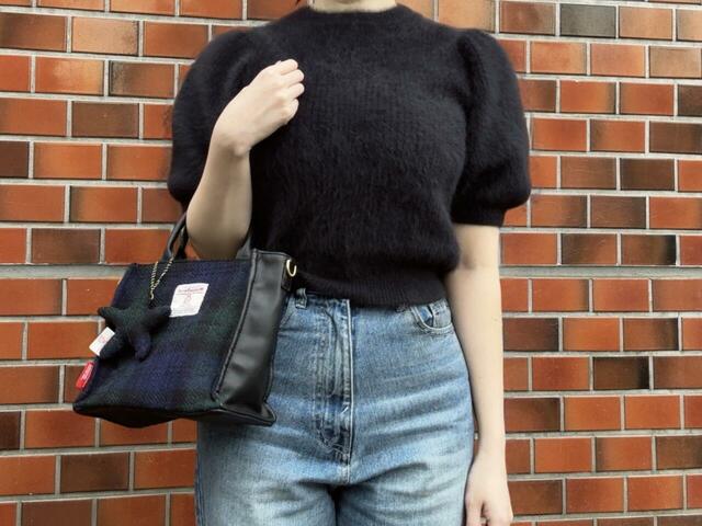 レディース　ショルダーバッグ（HARRIS TWEED）（PEANUTS）／税込4,070円