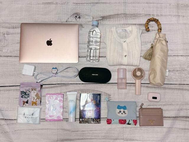 これだけの荷物が収納できました