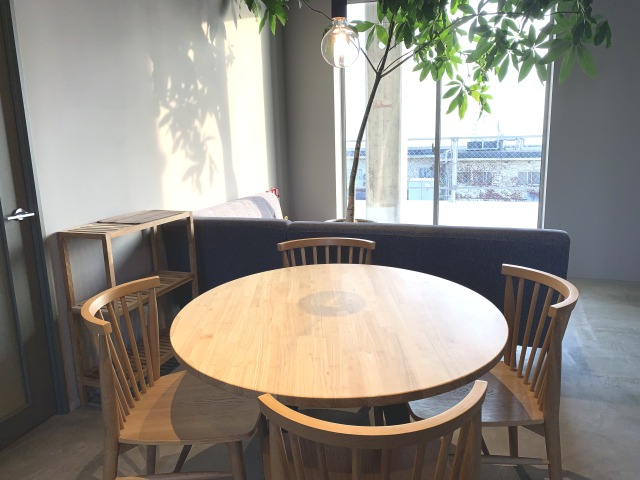 シングルルーム宿泊者が利用できるダイニング