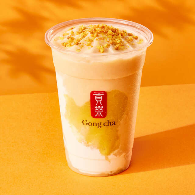 【ゴンチャ】「焼き芋ごくり フローズンティー」オフィシャル写真