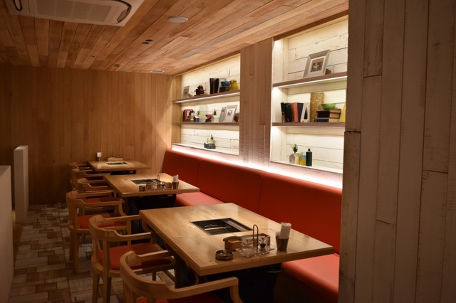 北欧風のディスプレー