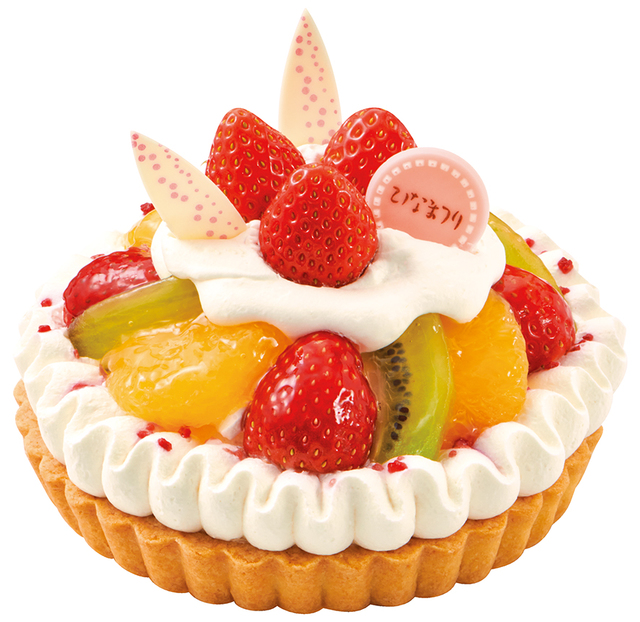 ひなまつり苺とフルーツのスペシャルタルト（2～3人用）　価格：￥3,700（税込）