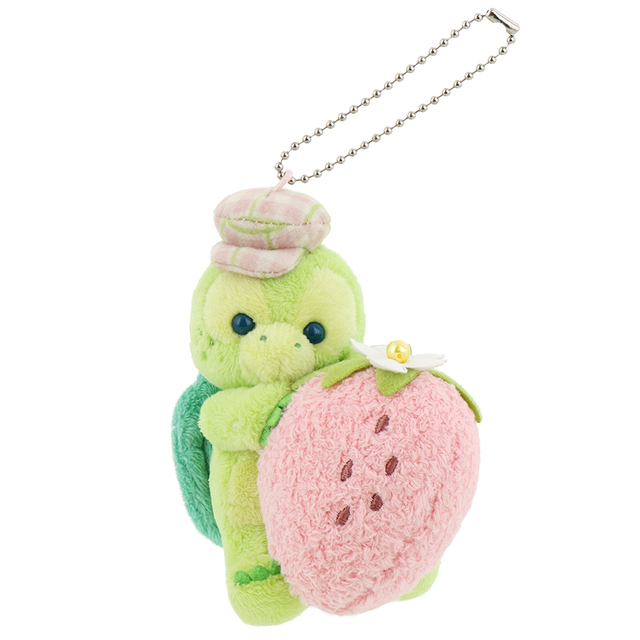 「ダッフィー&フレンズのハートフェルト・ストロベリーギフト」ぬいぐるみチャーム