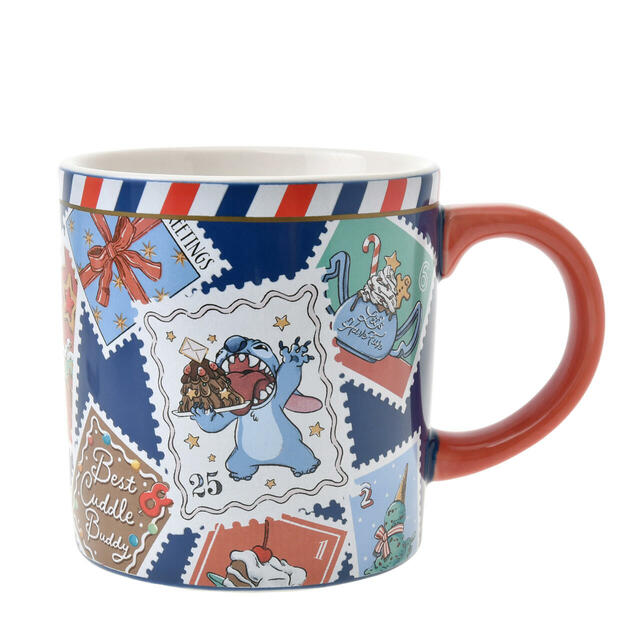 スティッチ＆スクランプ マグカップ ボックス入り Holiday Season collection 2,200円