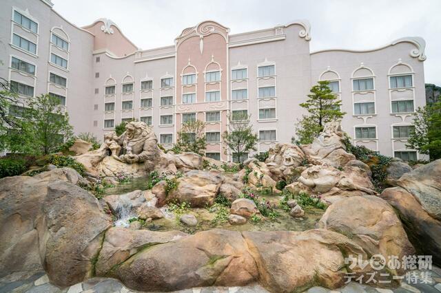【東京ディズニーシー・ファンタジースプリングスホテル】ファンタジーシャトー/ロースコートサイド側