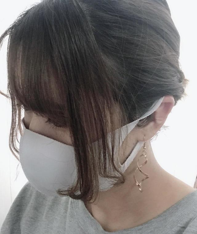 【SALONIA(サロニア)　ミニセラミックカールヘアアイロン】使用後：程よくカールする女性らしい髪型に仕上がりました