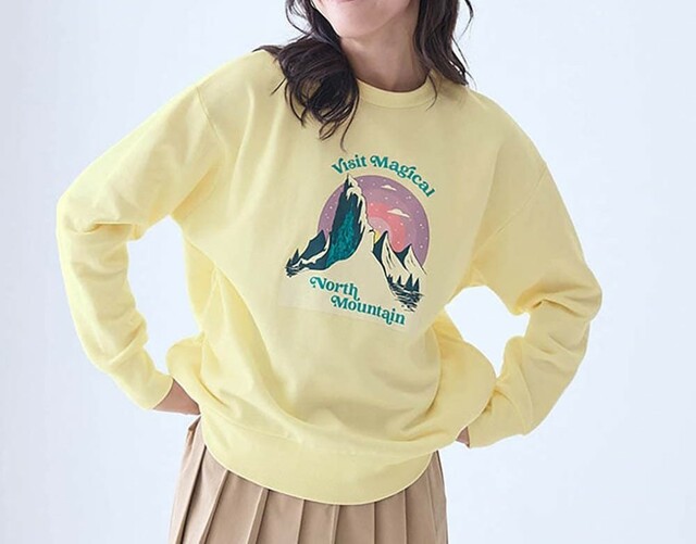 ユニセックス裏毛プルオーバー（選べるキャラクター）｜￥2,990 （税込）