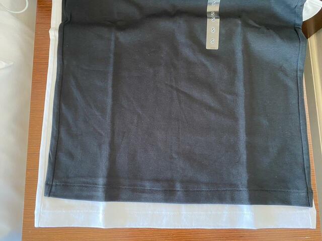 【UNIQLO U クルーネックT】素材は綿100％なので真夏でも快適です