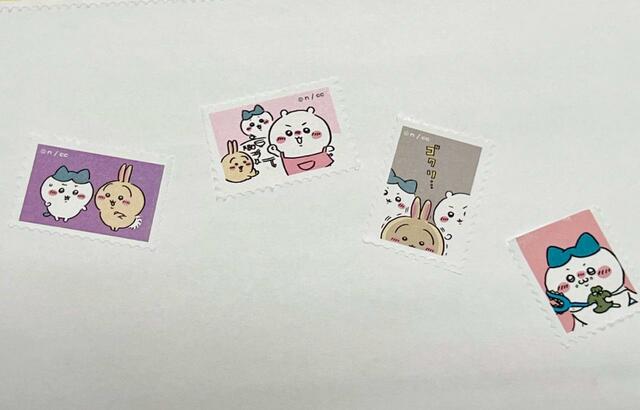 1コマずつ切手のように切り離せるのもかわいい♪