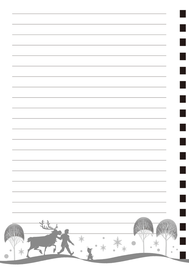 ゴムバンド付きリングノート（中）｜700円