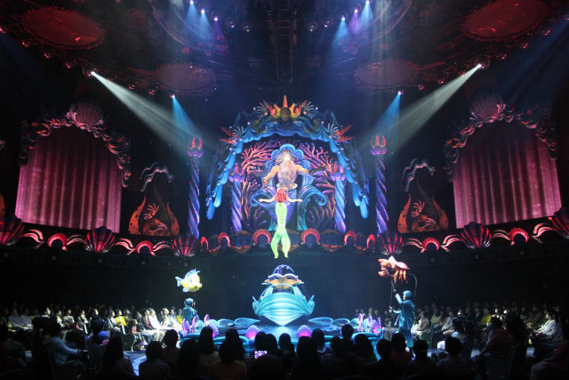 マーメイドラグーンシアター「キング・トリトンのコンサート」／東京ディズニーシー ©Disney