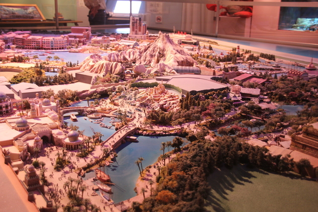 D23 Expo Japan 2015 - 東京ディズニーリゾート特別展示 - 東京ディズニーシー制作過程展示 - 模型展示