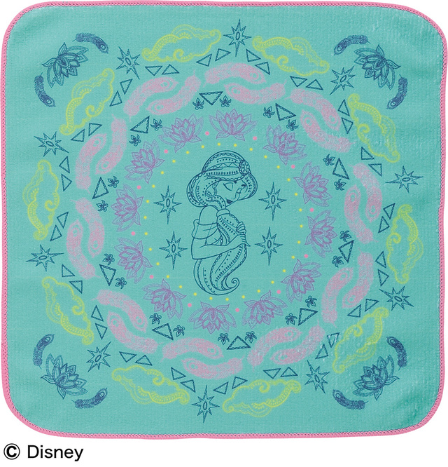 F賞 ハンドタオル｜一番くじ ＜ディズニー プリンセス＞ Blooming Melodies