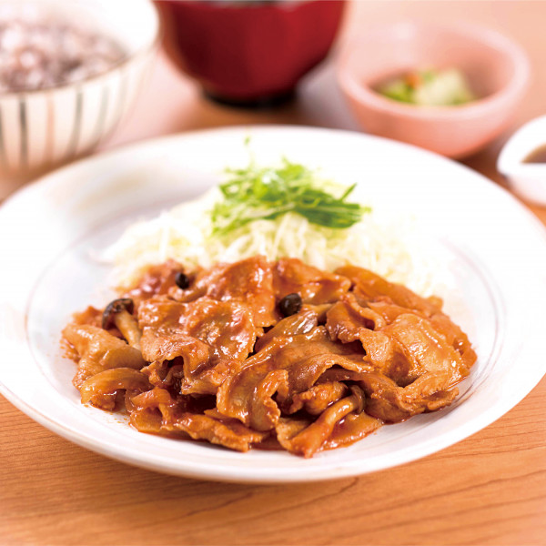 ポークチャップ定食