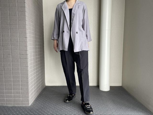 【UNIQLO 感動タックイージーパンツ セットアップ可能】“Theory（セオリー）”とのコラボアイテム