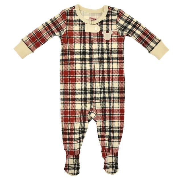 ミッキー ロンパース チェック柄 Disney Baby DISNEY CHRISTMAS 2022 3,630円