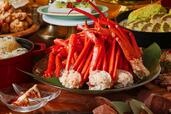「平日限定で紅ズワイ蟹が食べ放題!」<期間:2026年9月1日~11月9日>【平日は「紅ズワイ蟹」が食べ放題!旬の「シャインマスカット」や北海道の美食が“秋のランチ&ディナーブッフェ”に勢ぞろい!】