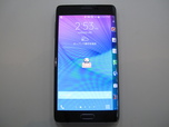 サムスン：GALAXY Note Edge　正面